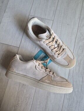 REEF NEW Boardwalk Callie Leather Sneakers